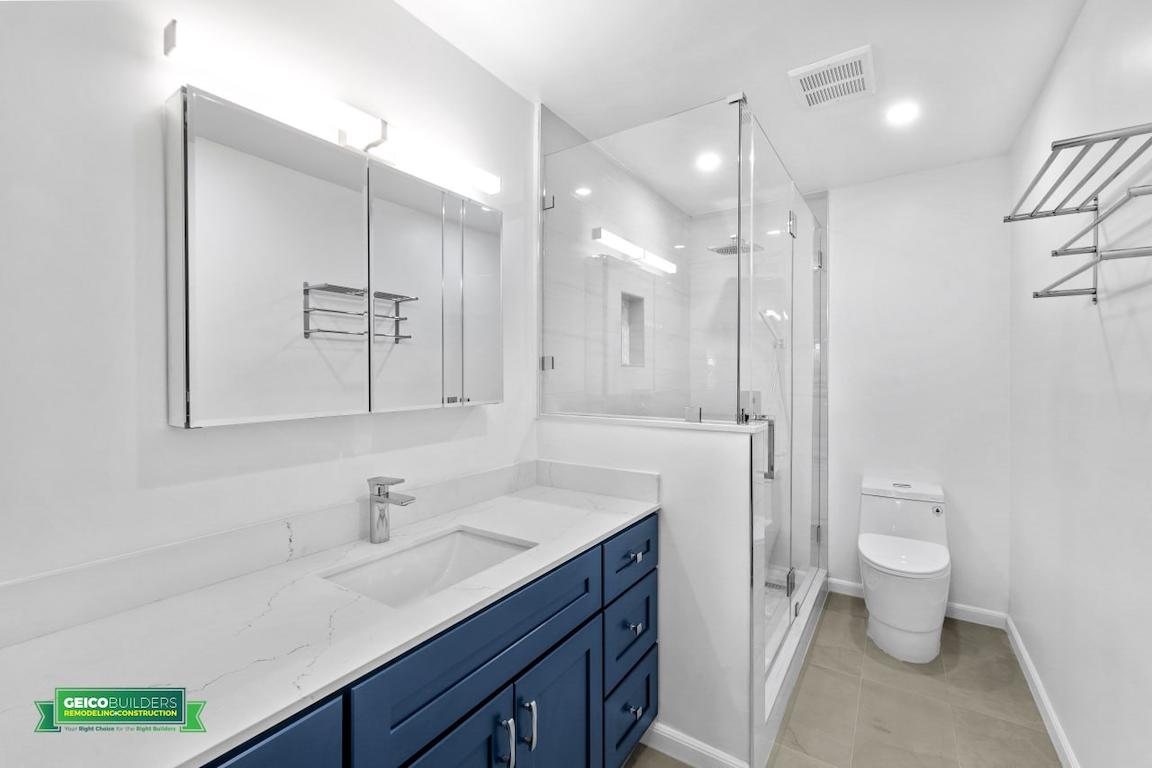 Geico Builders expert bathroom remodeling