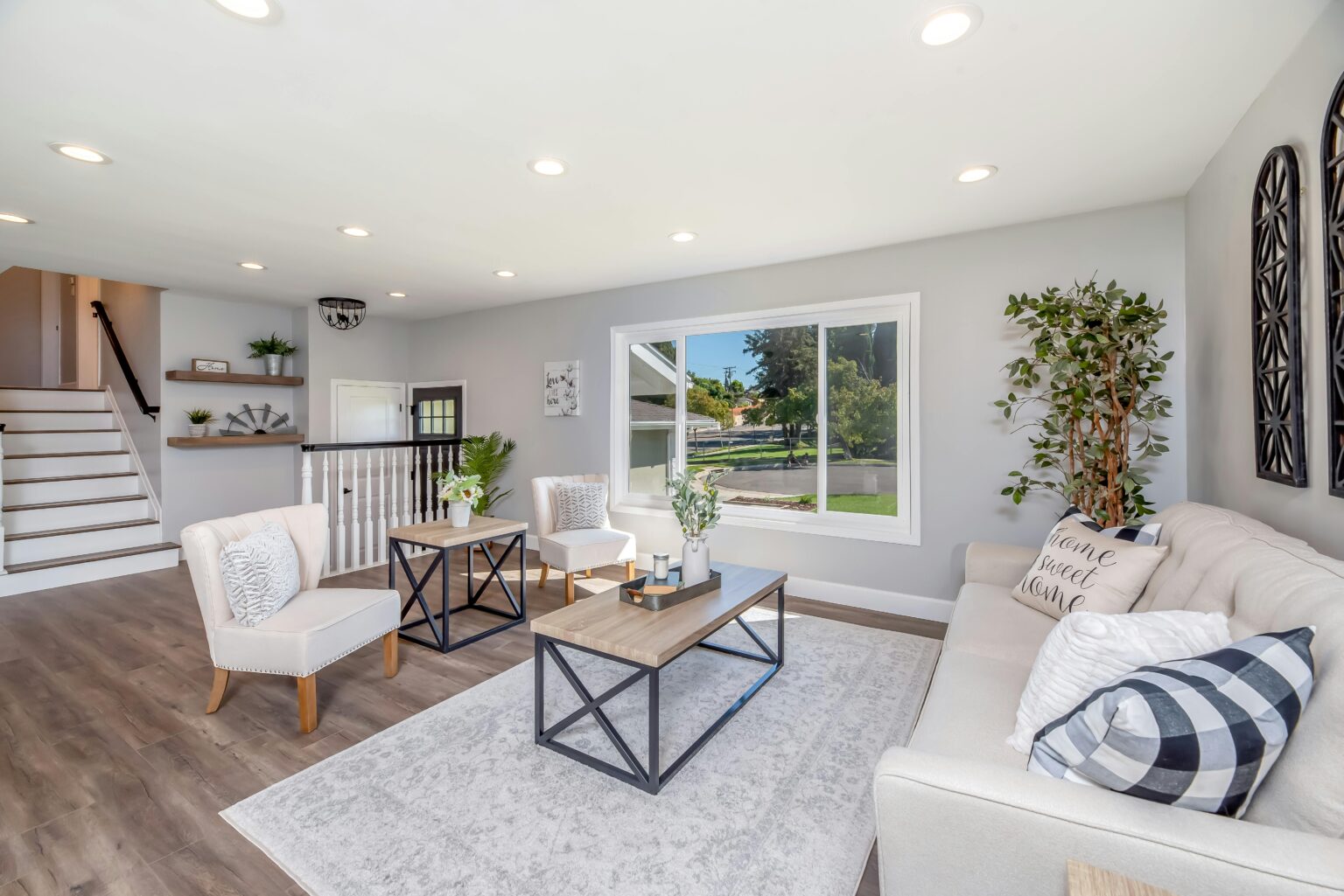 San Leandro bathroom renovation with updated fixtures